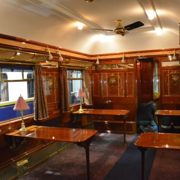 Voiture restaurant n°4110 du train Venice Simplon Orient Express