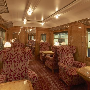 Voiture « Etoile du Nord » du train Orient Express / Groupe SNCF