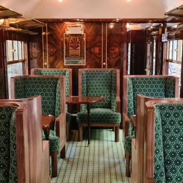 La voiture « Cygnus » du British Pullman