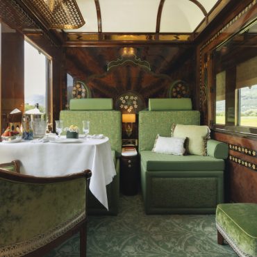 La suite « La Campagne » de la voiture « 4S » du Venice Simplon Orient Express
