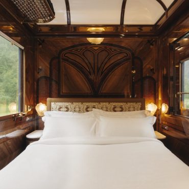 La suite « La Forêt » de la voiture « 4S » du Venice Simplon Orient Express